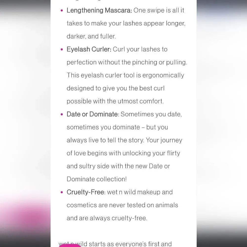 Wet-n-Wild Date Or‎ Dominate Lengthening Mascara & Eyelash Curler Set